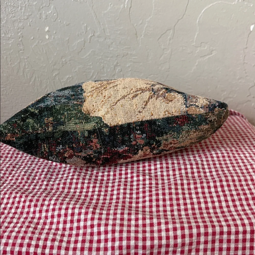 ❤️Vintage Sandra Tapestry Zipper Pouch – Handcrafted in New England